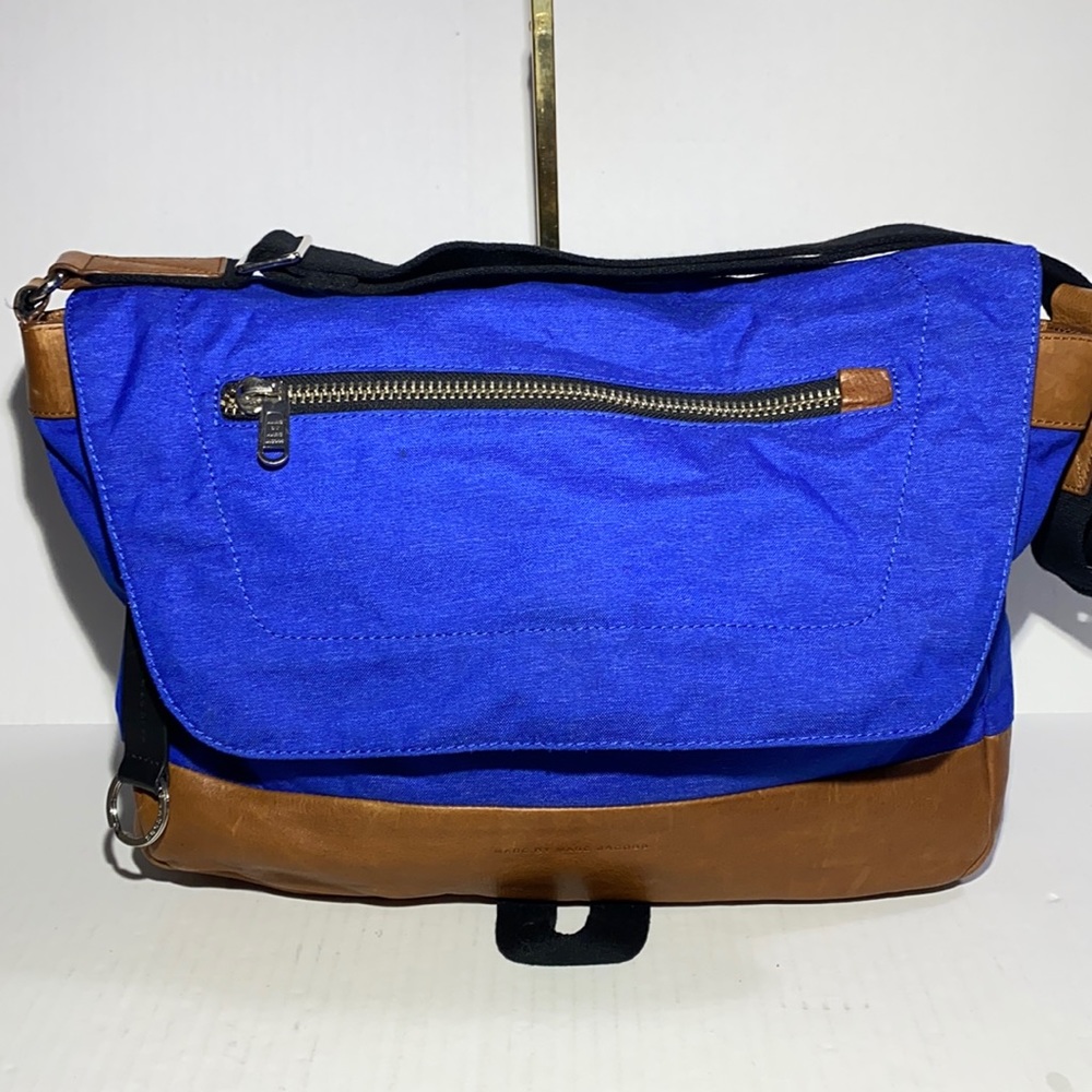 Marc by Marc Jacobs UNISEX Soul Psycho Bag Blue - Picture 1 of 14